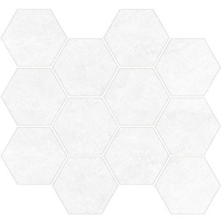 Picture of Ecoceramic - Babilon Mosaic Hexagon Artic