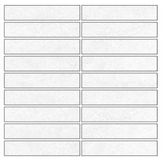 Picture of Ecoceramic - Babilon Mosaic 1 x 6 Artic