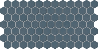 Picture of Daltile - Keystones 2 x 2 Hexagon Textured Galaxy
