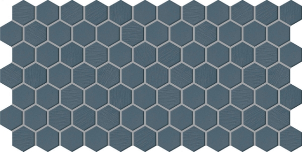 Picture of Daltile - Keystones 2 x 2 Hexagon Textured Galaxy