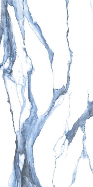 Picture of Elysium - Calacatta Blue 24 x 48 Blue Matte