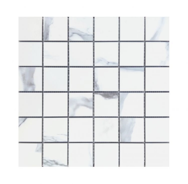 Picture of Elysium - Calacatta Blue Mosaic Blue