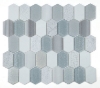 Picture of Elysium - Montage Elongated Hex Modern Grey