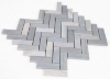 Picture of Elysium - Herringbone Mosaic Italian Blue