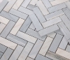 Picture of Elysium - Herringbone Mosaic Italian Blue