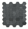 Picture of Elysium - 2 x 2 Hexagon Mosaic Basalt