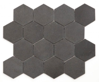 Picture of Elysium - 3 x 3 Hexagon Mosaic Basalt