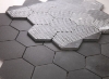 Picture of Elysium - 3 x 3 Hexagon Mosaic Basalt