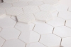 Picture of Elysium - 3 x 3 Hexagon Mosaic Thassos Polished