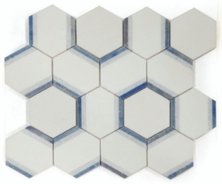 Picture of Elysium - Hexagon Mosaic Royal Sapphire