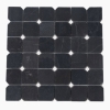 Picture of Elysium - Marble Mosaics Clipped Square Bluestone