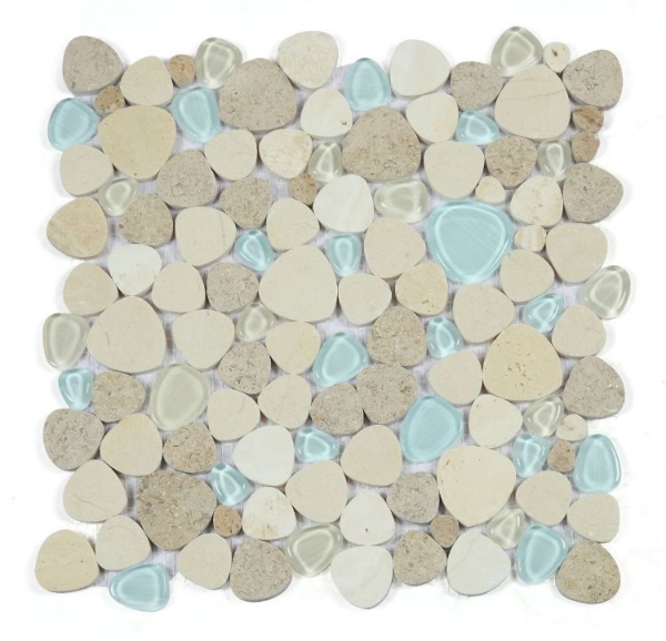 Picture of Elysium - Peach Mosaic Blue Roma