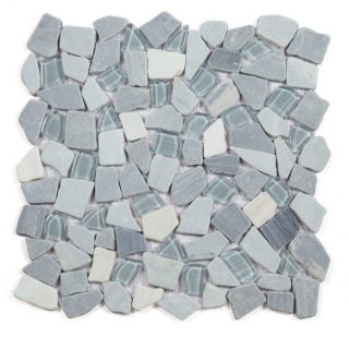 Picture of Elysium - Pebble Mosaic Blue