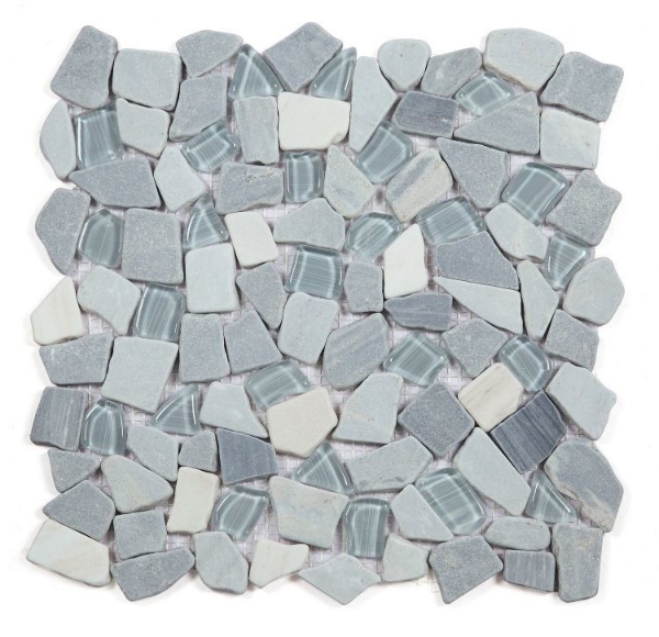 Picture of Elysium - Pebble Mosaic Blue