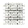 Picture of Anthology Tile - Marbleridge Reserve 1 x 2 Mosaic Carrara Essence