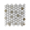 Picture of Anthology Tile - Marbleridge Reserve Hex Mosaic Italia Oro