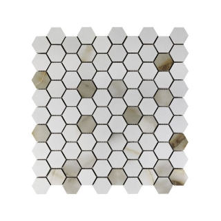 Picture of Anthology Tile - Marbleridge Reserve Hex Mosaic Italia Oro