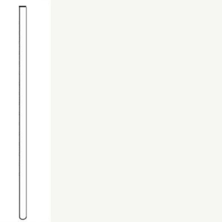 Picture of Mohawk Group - Straight Wall Base 6 .125 White