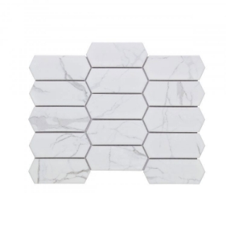 Picture of Elysium - Hulu Picket Mosaic Statuario