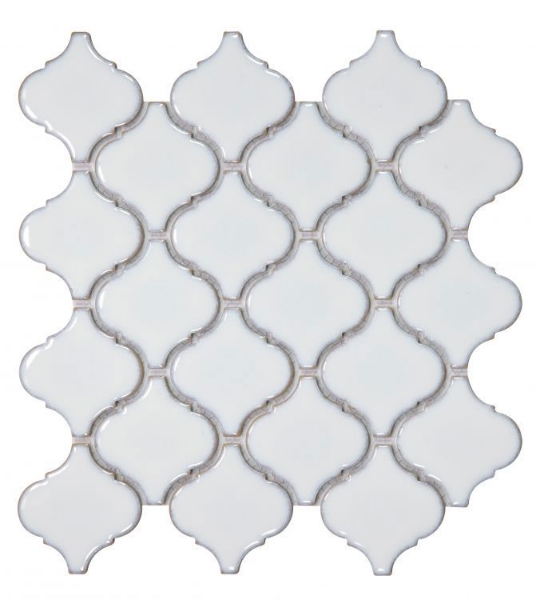 Picture of Elysium - Hulu Arabesque Mosaic Fancy White