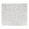Picture of Elysium - Hulu Hexagon Mosaic Calacatta