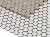 Picture of Elysium - Hulu Penny Round Mosaic Light Grey Matte