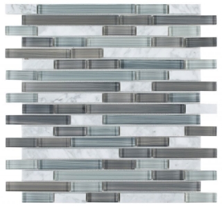 Picture of Elysium - Linear Glass Mosaic Blue