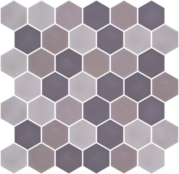 Picture of Elysium - Onix Hexagon XL Stoneblend Mixed Grey