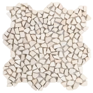 Picture of SOHO Studio Corp - Pebblestone Petite Lovina White