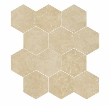 Picture of Milestone - Luxury Hexagon Matte Marfil