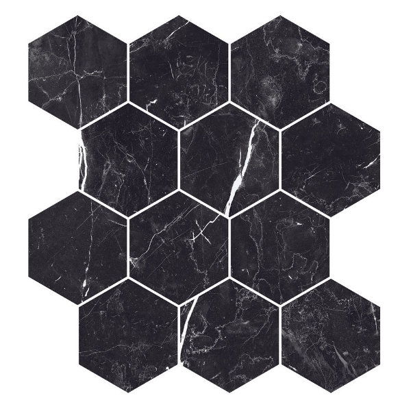 Picture of Milestone - Luxury Hexagon Polished Nero