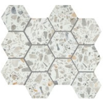 Picture of Emser Tile - Fragmento Hex Mosaic White Large Speckle