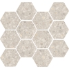 Picture of Emser Tile - Fragmento Hex Mosaic Pearl Large Speckle