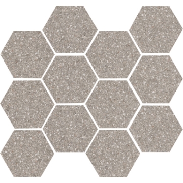 Picture of Emser Tile - Fragmento Hex Mosaic Fawn Small Speckle