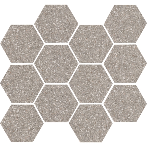 Picture of Emser Tile - Fragmento Hex Mosaic Fawn Small Speckle