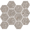 Picture of Emser Tile - Fragmento Hex Mosaic Fawn Large Speckle