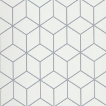 Picture of Emser Tile - Geometry Gray Cube