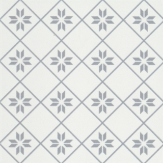 Picture of Emser Tile - Geometry Gray Petal