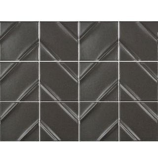Picture of Emser Tile - Kumito Black Chevron
