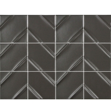 Picture of Emser Tile - Kumito Black Chevron