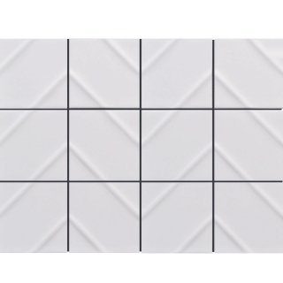 Picture of Emser Tile - Kumito White Chevron