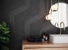 Picture of Emser Tile - Rhythm Black Pattern