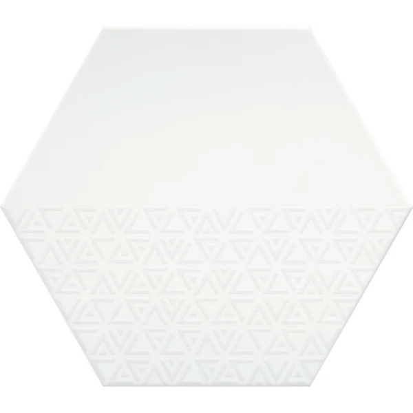 Picture of Emser Tile - Rhythm White Pattern
