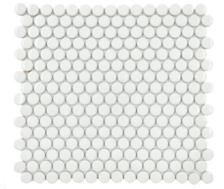 Picture of Emser Tile - Savvy Penny Mosaic White