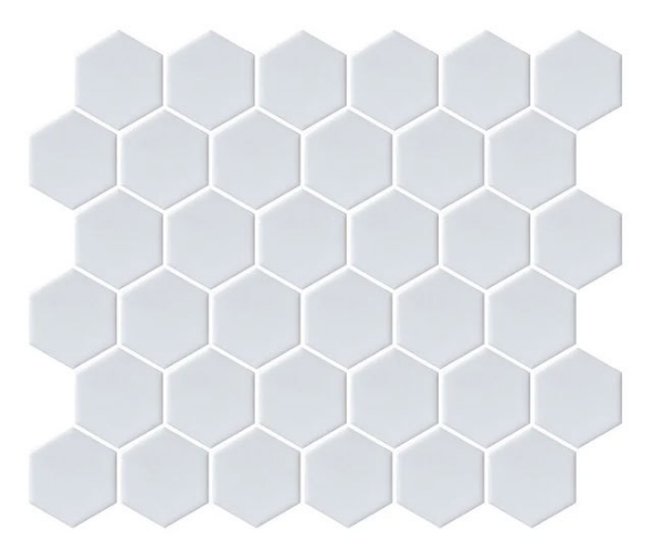 Picture of Emser Tile - Savvy Hexagon Mosaic White