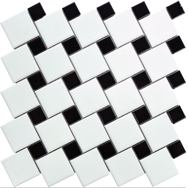 Picture of Emser Tile - Spin White Black