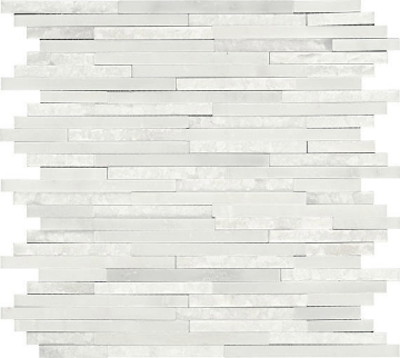Picture of Daltile - Marble Random Linear Mosaic First Snow Elegance