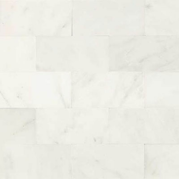 Picture of Daltile - Marble 3 x 6 Polished First Snow Elegance