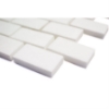 Picture of SOHO Studio Corp - White Thassos Mosaic 1x2 Brick