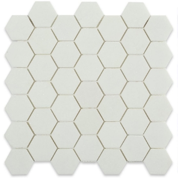 Picture of SOHO Studio Corp - White Thassos Mosaic Hexagon